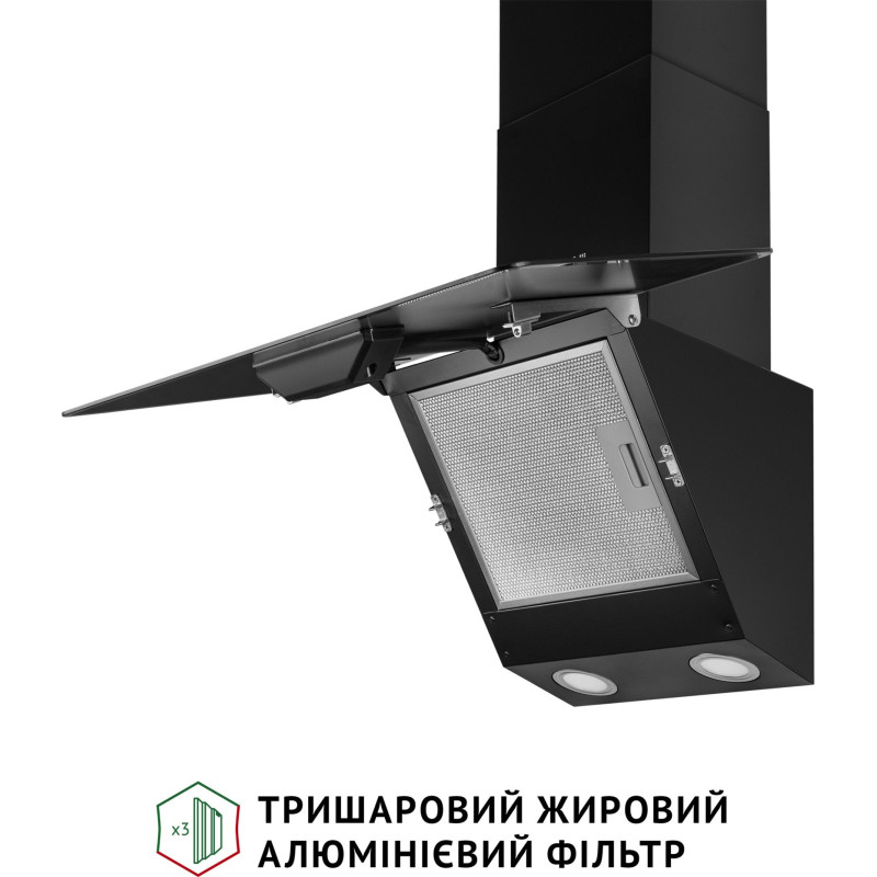 Витяжка Perfelli VICCO 6HM NERO