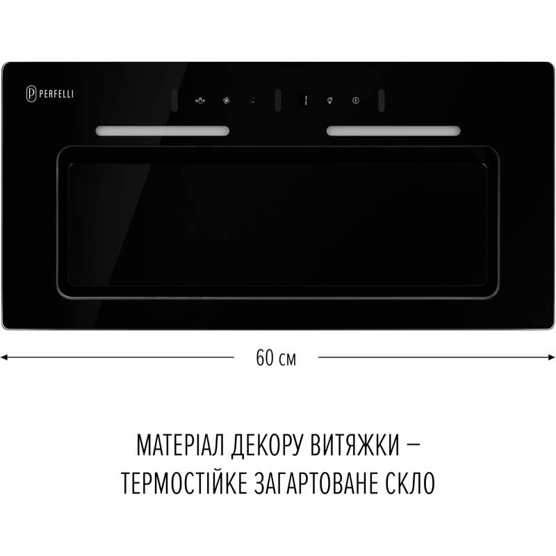 Витяжка PERFELLI NUOVA 6NWRB NERO