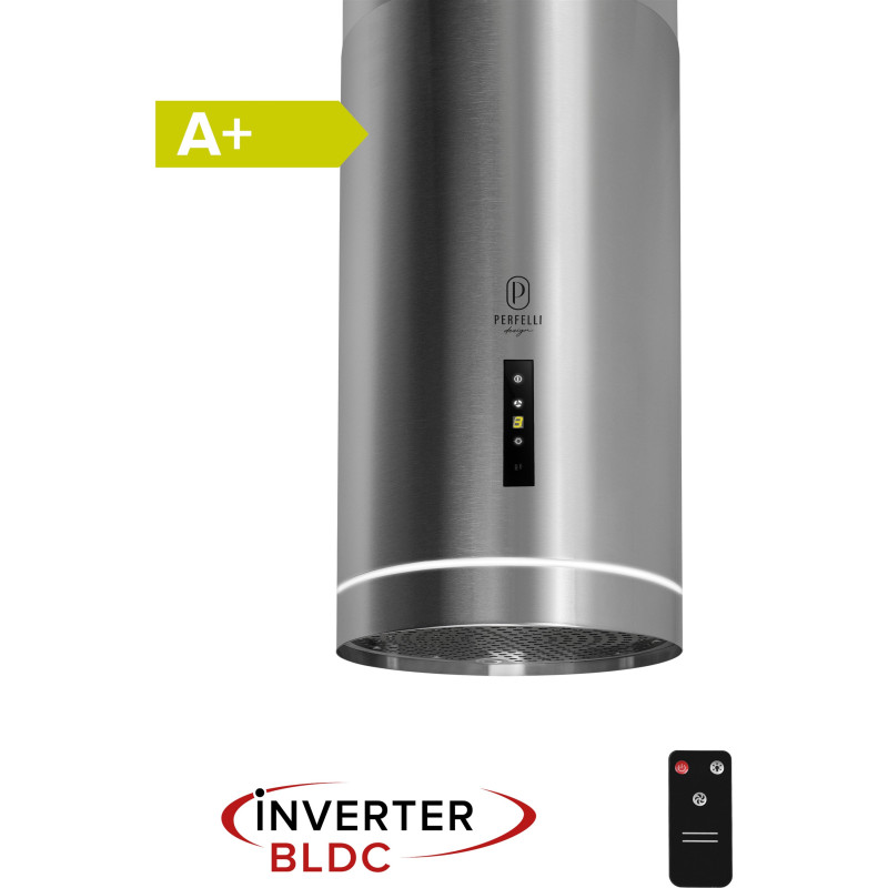 Витяжка PERFELLI DESIGN ISOLA 35 INOX SILENZIO