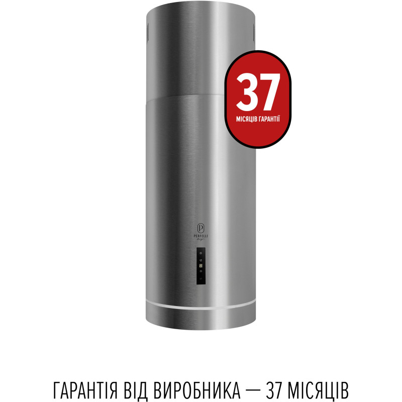 Витяжка PERFELLI DESIGN ISOLA 35 INOX SILENZIO