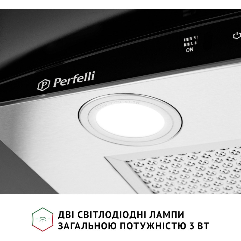 Витяжка Perfelli GRASSI 6PWX INOX