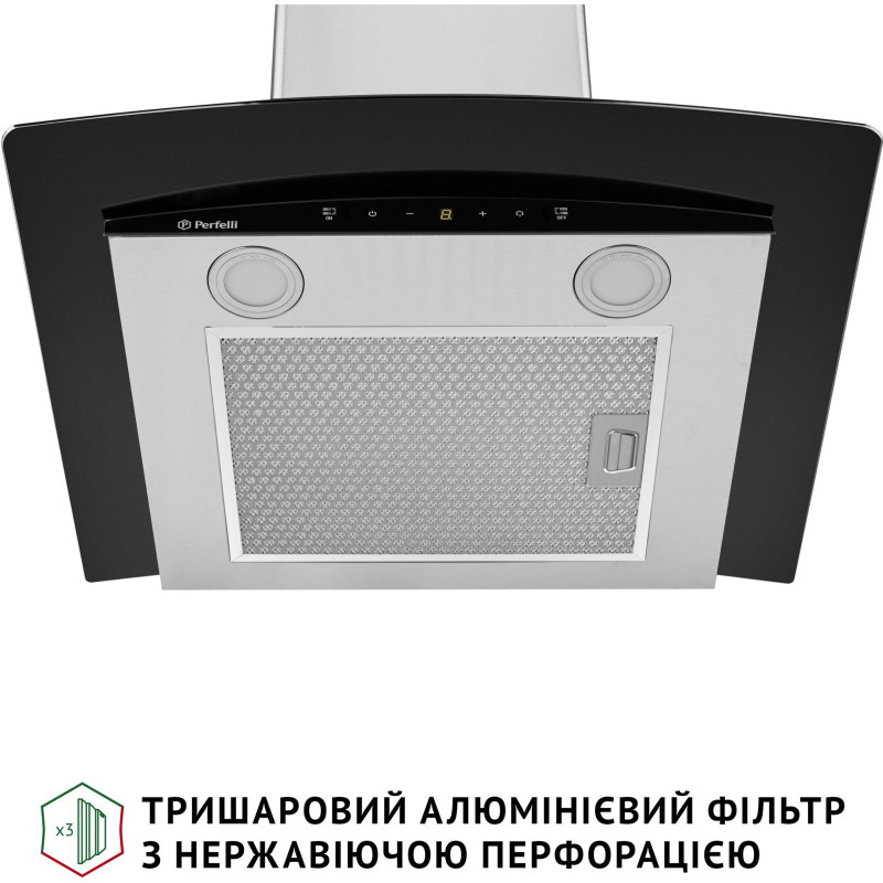 Витяжка Perfelli GRASSI 6PWX INOX