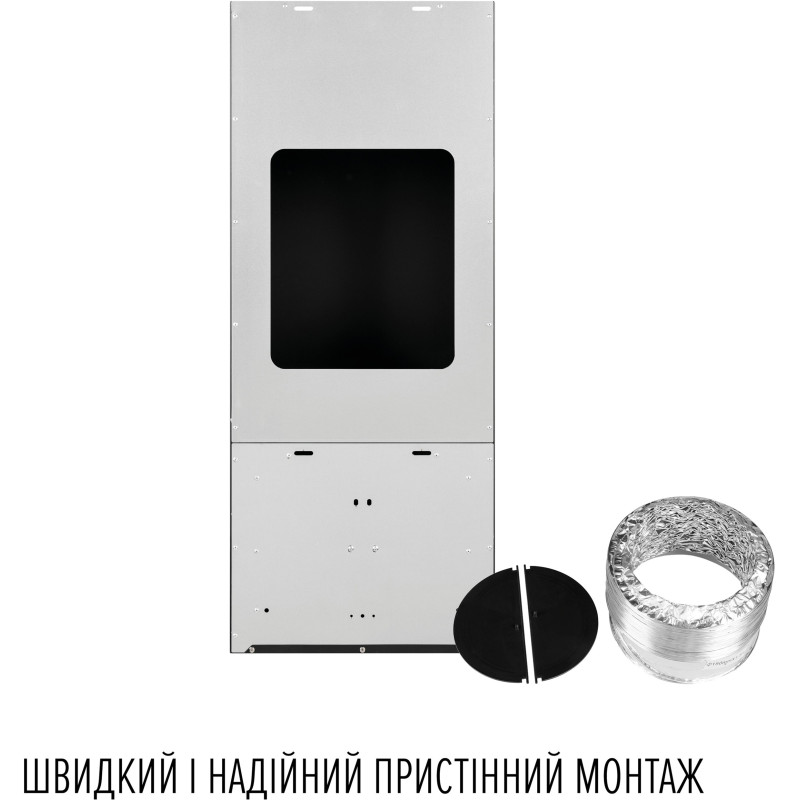 Витяжка PERFELLI DESIGN ISOLA 35 NERO SILENZIO