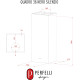 Витяжка PERFELLI DESIGN ISOLA 35 NERO SILENZIO