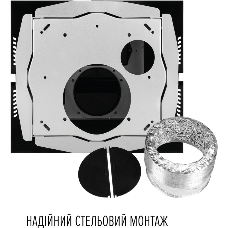 Витяжка PERFELLI DESIGN QUATTRO 41 NERO SILENZIO