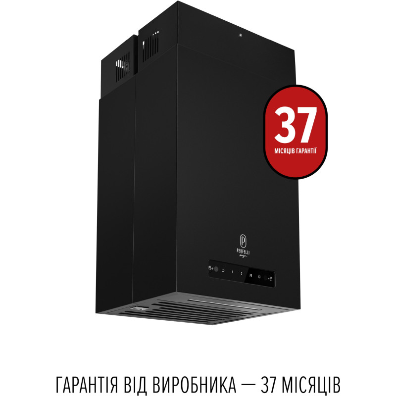 Витяжка PERFELLI DESIGN QUATTRO 41 NERO SILENZIO