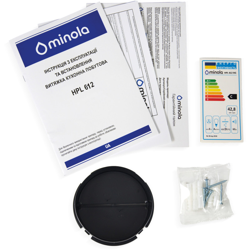 Витяжка Minola HPL 612 BG