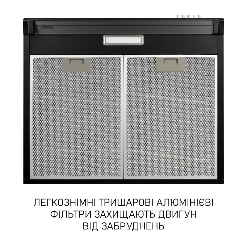 Витяжка MINOLA HPL 633 BL