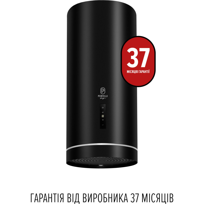 Витяжка PERFELLI DESIGN RICCO 35 NERO SILENZIO
