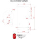 Витяжка PERFELLI DESIGN RICCO 35 NERO SILENZIO