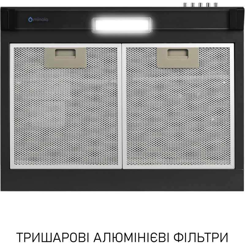Витяжка Minola HPL 622 BL