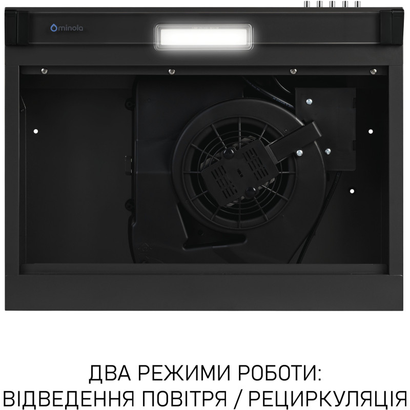 Витяжка Minola HPL 622 BL