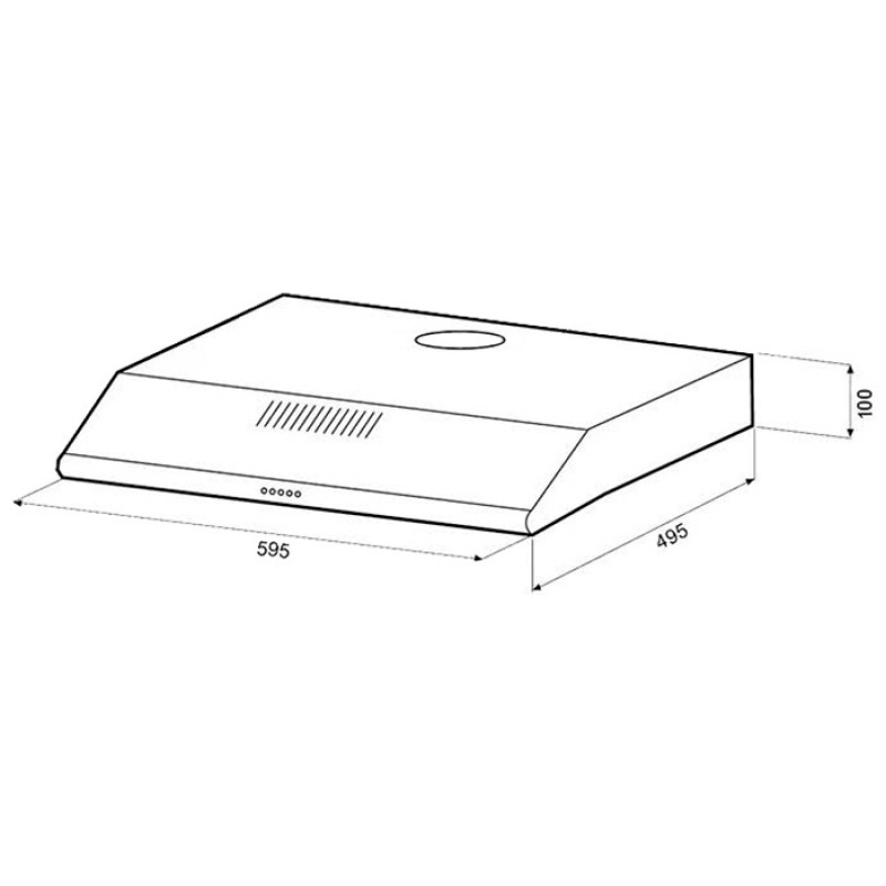 Витяжка Grunhelm GVP 220 W