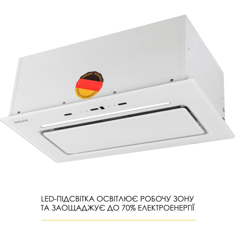 Витяжка Weilor LUMINA WBG 66 WHITE