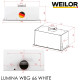 Витяжка Weilor LUMINA WBG 66 WHITE