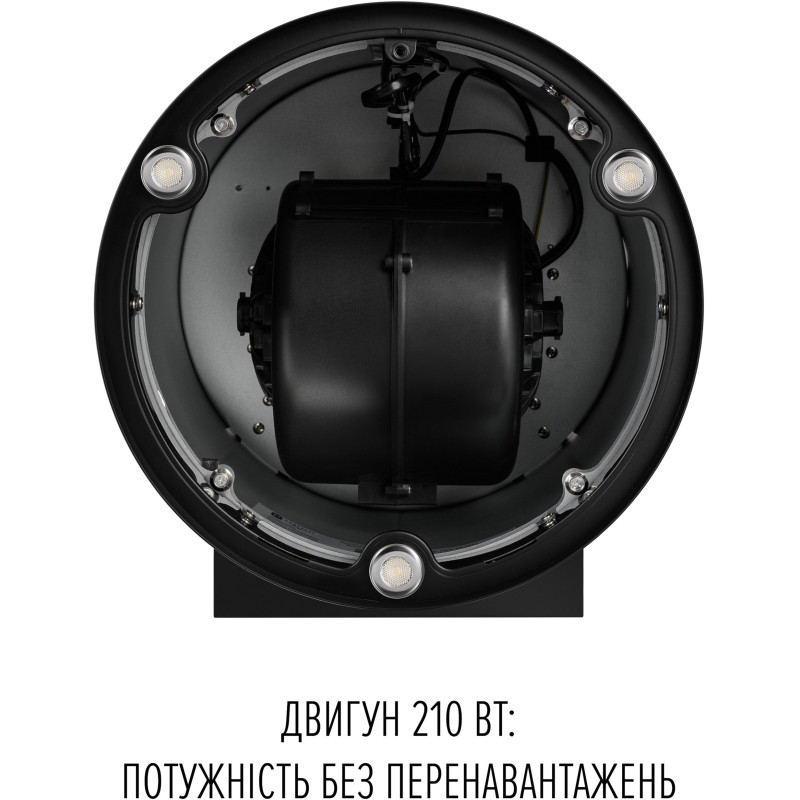 Витяжка PERFELLI FLOW 35PEB NERO