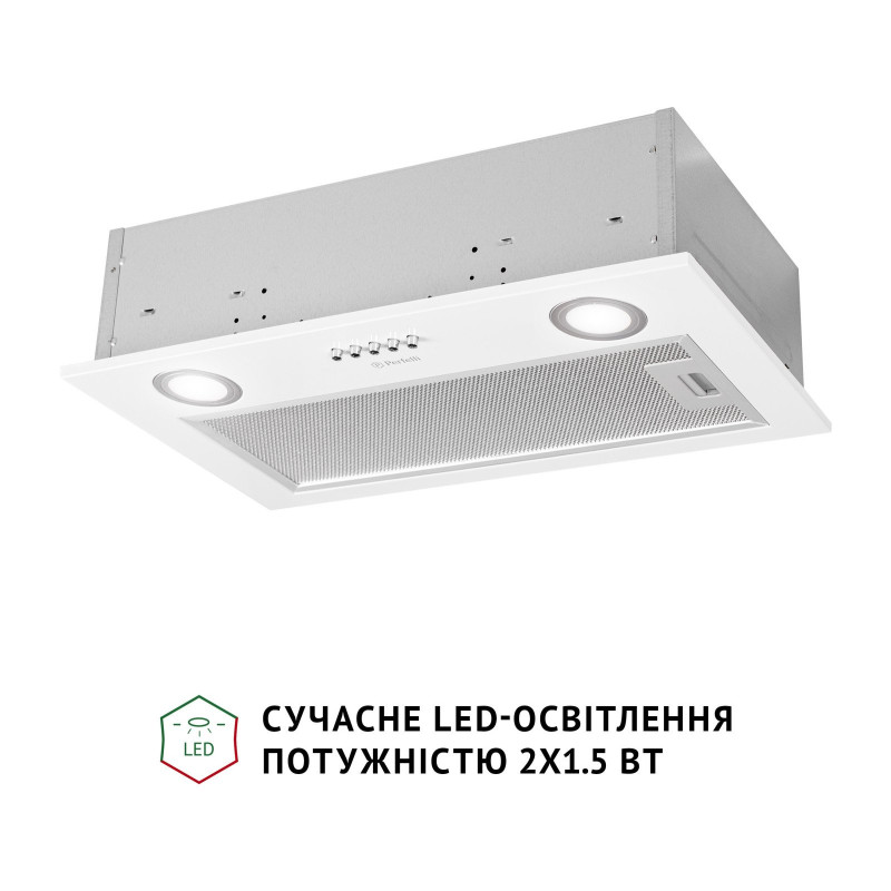 Витяжка Perfelli BI 5022 WH LED