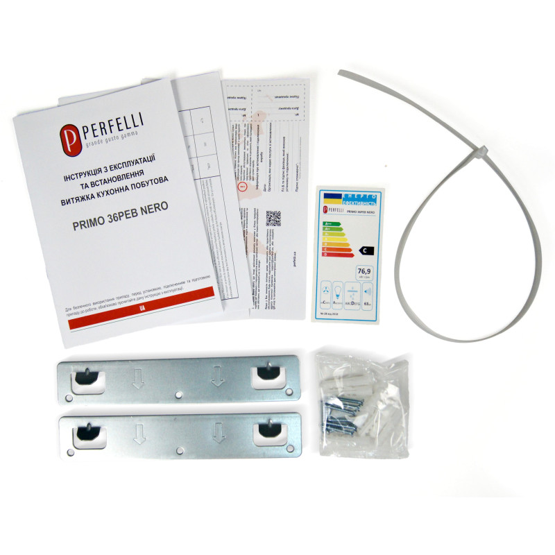 Витяжка PERFELLI PRIMO 36PEB NERO