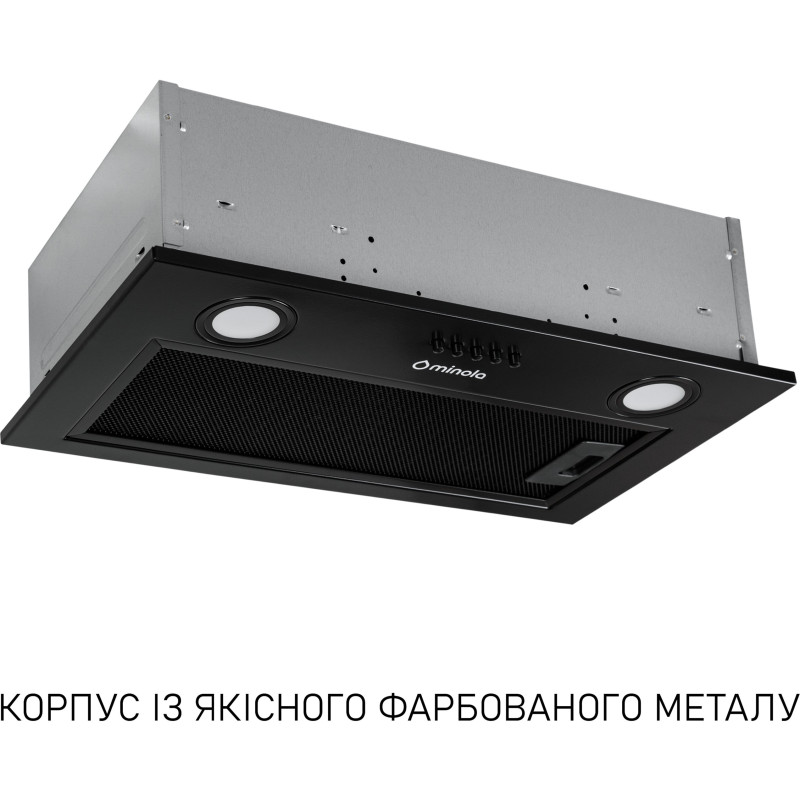 Витяжка Minola HBI 5025 BLF LED