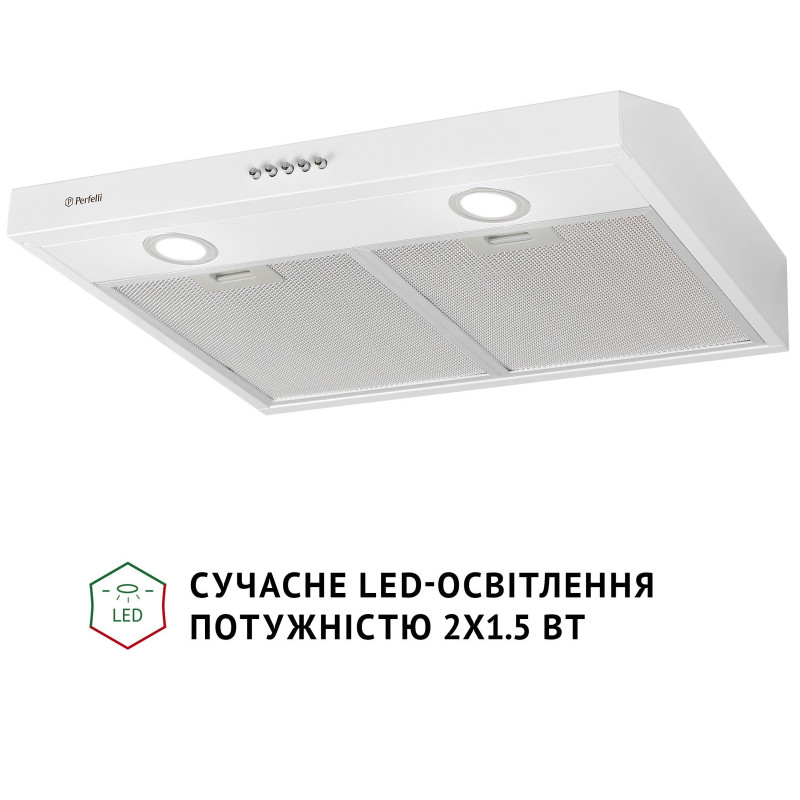 Витяжка Perfelli PL 6002 W LED