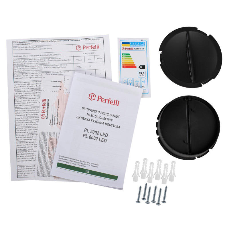 Витяжка Perfelli PL 6002 W LED