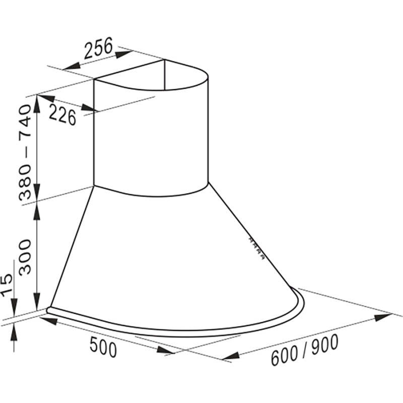 Витяжка Kaiser A 6423 ElfBE Eco