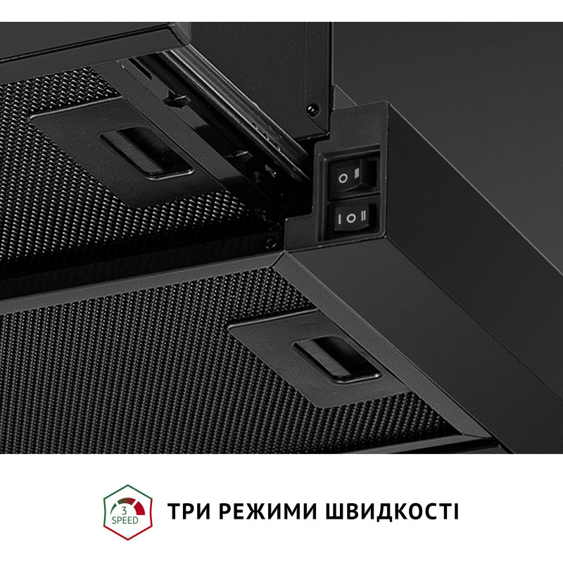 Витяжка Perfelli TL 6212 Full BL 700 LED 