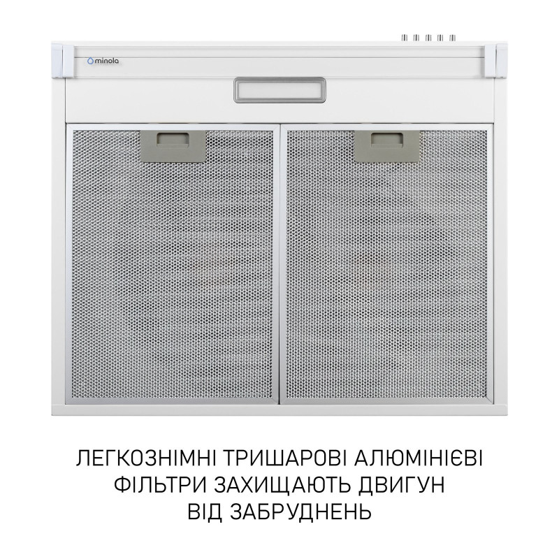 Витяжка MINOLA HPL 633 WH