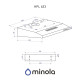 Витяжка MINOLA HPL 633 WH