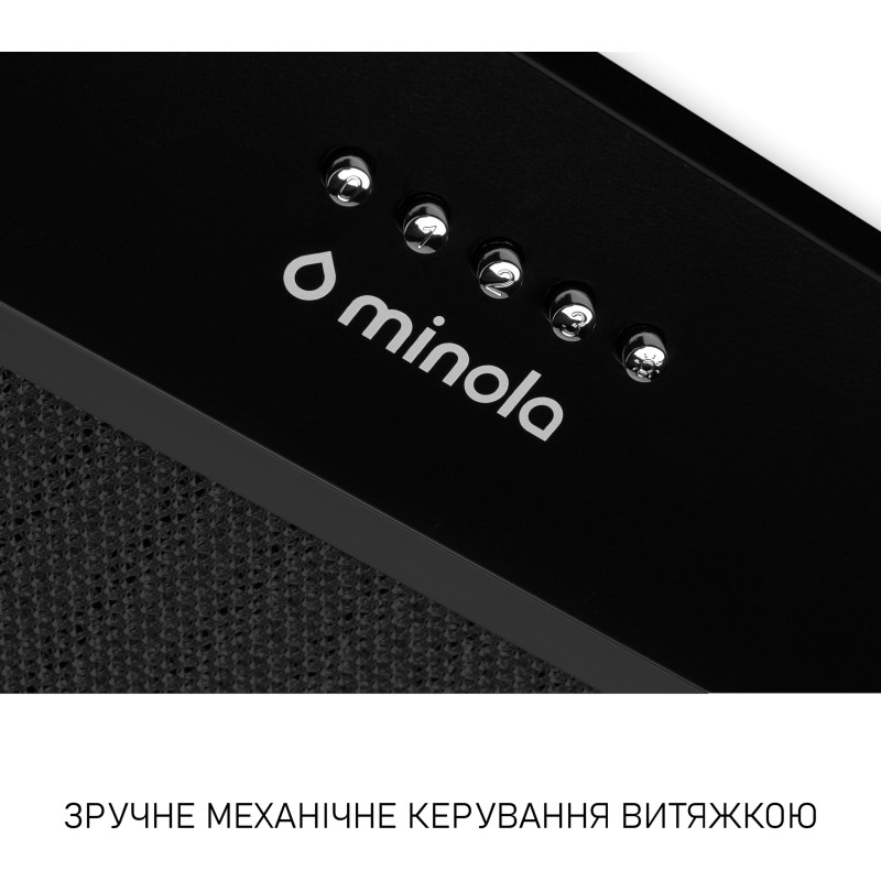 Витяжка Minola HBI 5722 BLF 1200 LED