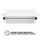 Витяжка INTERLINE DELI WH A/60/2/T