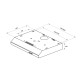 Витяжка PYRAMIDA UX 50 (380) B WH