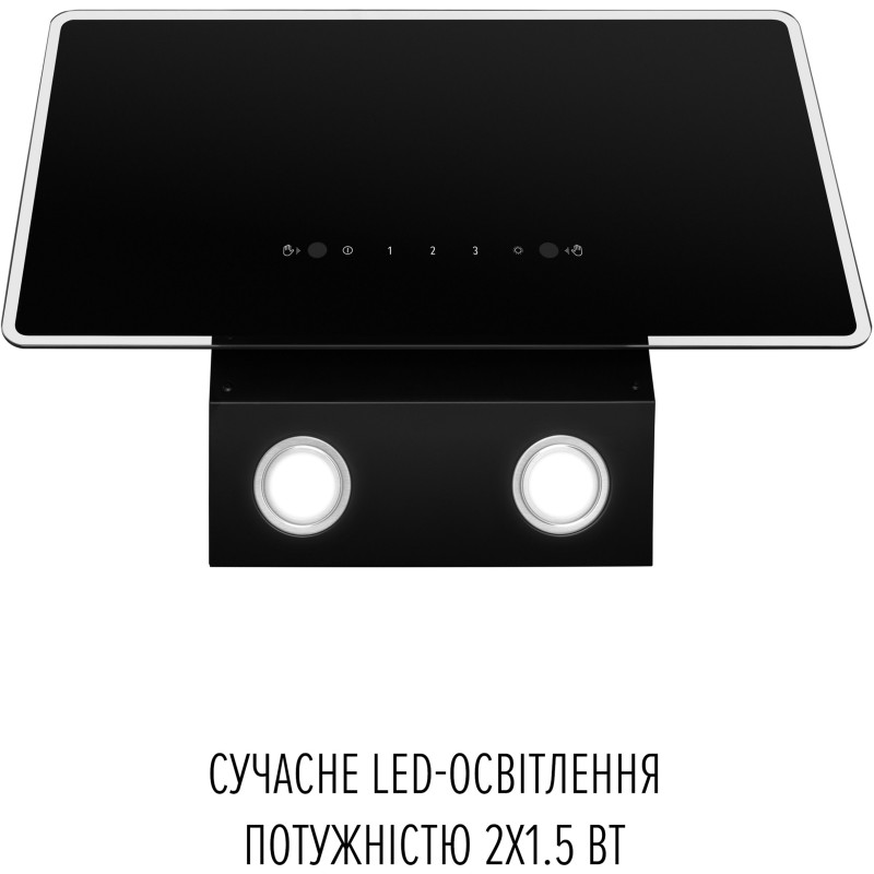 Витяжка PERFELLI VIO 5HW NERO