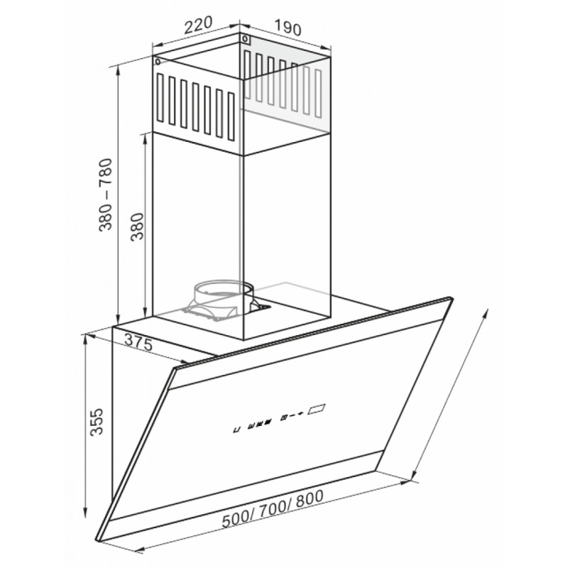 Витяжка Kaiser AT 5435 Eco
