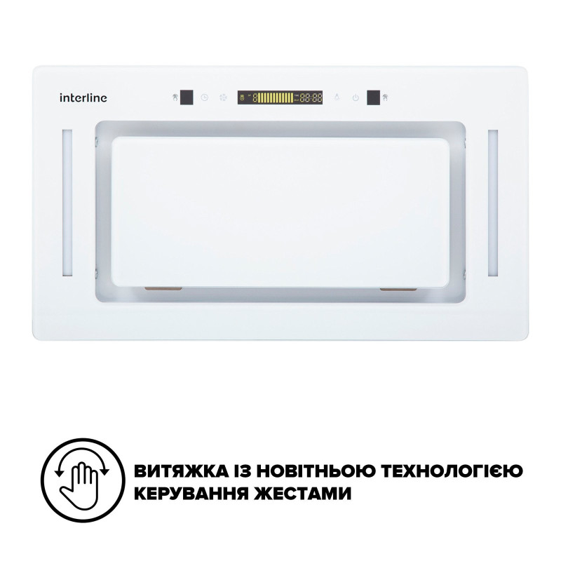 Витяжка INTERLINE JOLLY WH A/60/GL/K