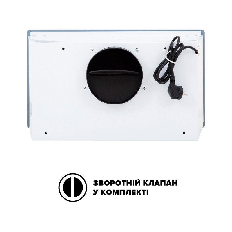 Витяжка INTERLINE JOLLY WH A/60/GL/K