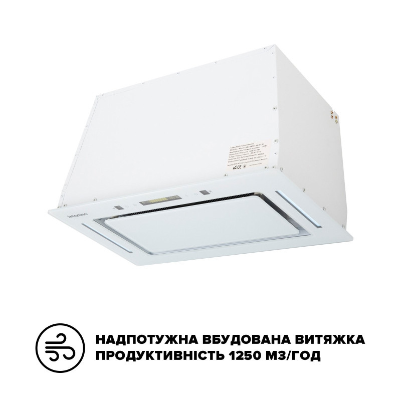 Витяжка INTERLINE JOLLY WH A/60/GL/K