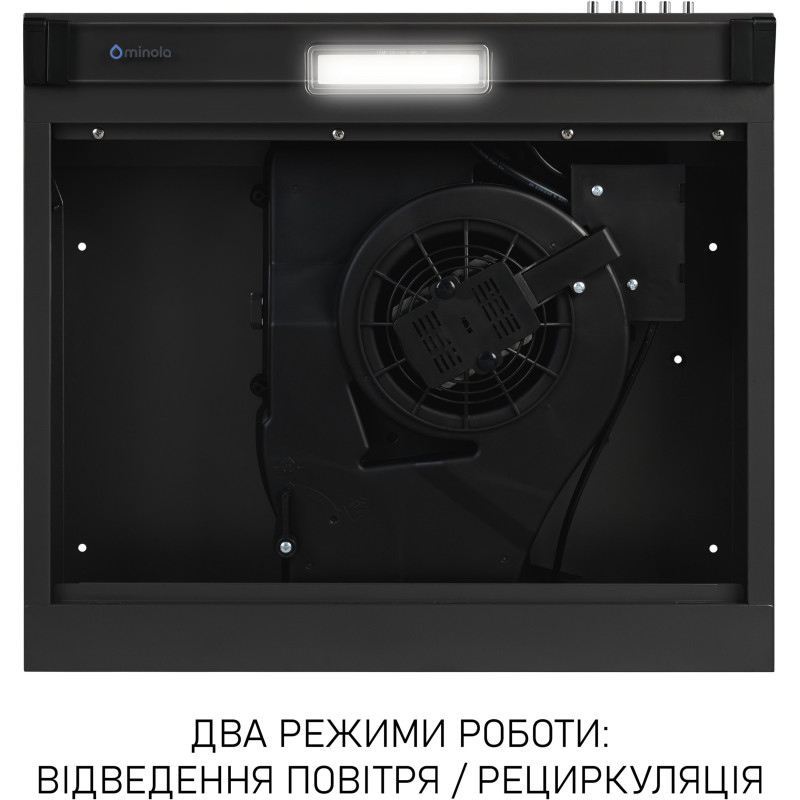 Витяжка Minola HPL 5200 BLF