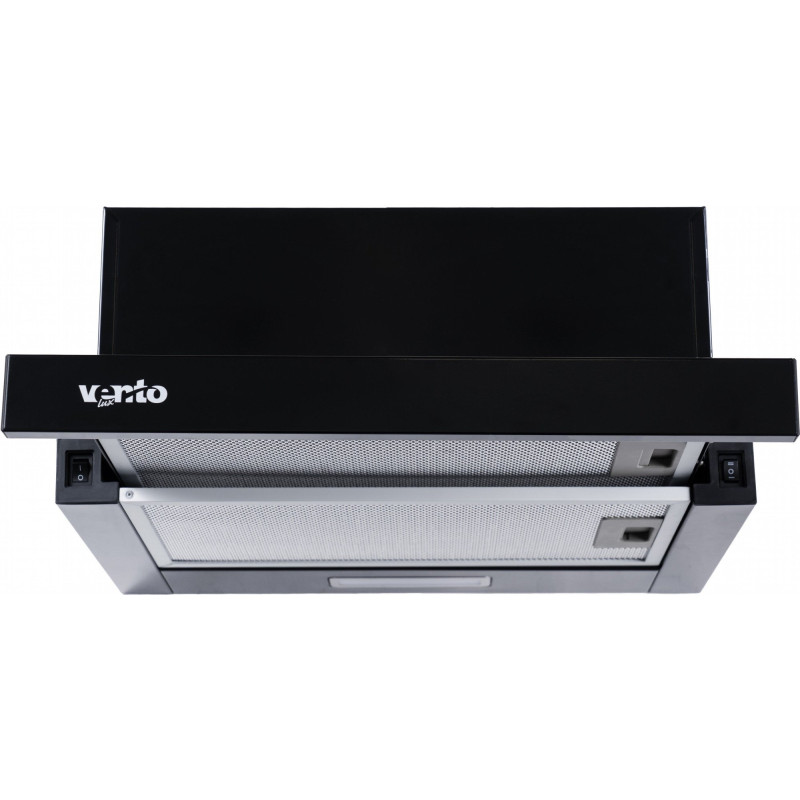 Витяжка Ventolux GARDA 45 BK (700) LED 2S