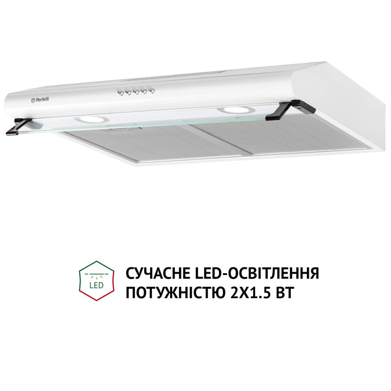 Витяжка Perfelli PL 6042 W LED