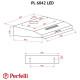 Витяжка Perfelli PL 6042 W LED