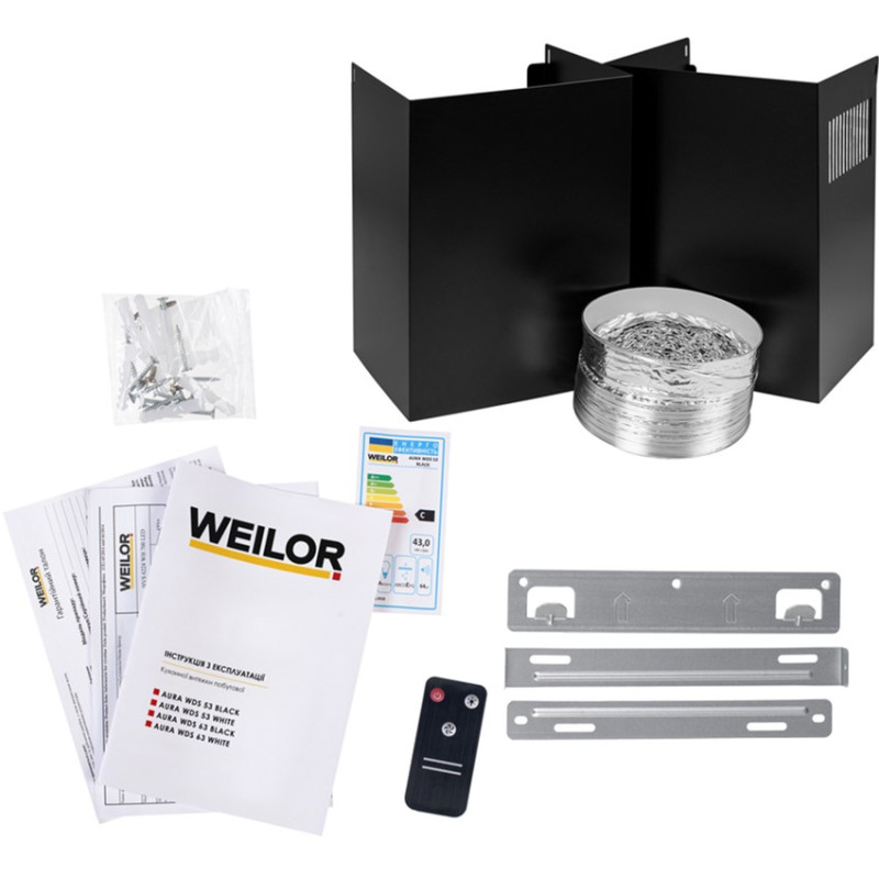 Витяжка WEILOR AURA WDS 53 BLACK