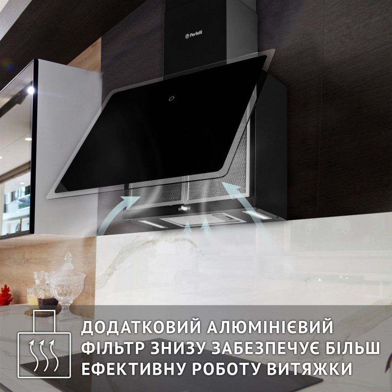 Витяжка Perfelli RIVA NERO