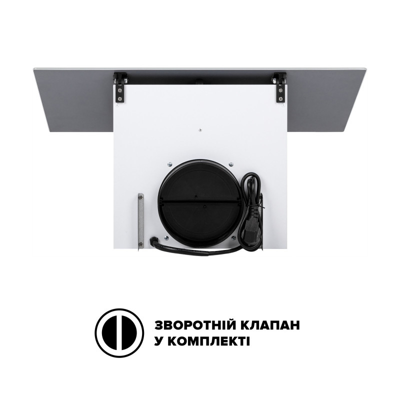 Витяжка INTERLINE TEFFI WH A/60/GL/PB