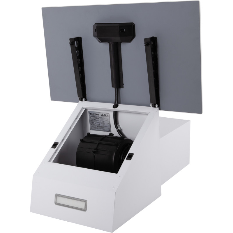 Витяжка INTERLINE TEFFI WH A/60/GL/PB