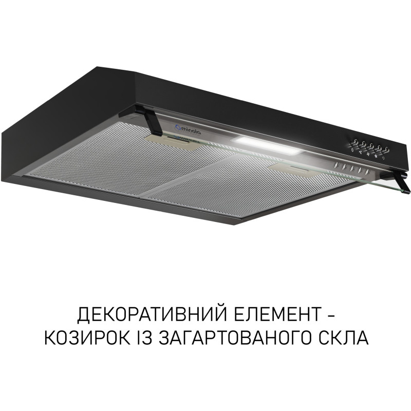 Витяжка Minola HPL 522 BL