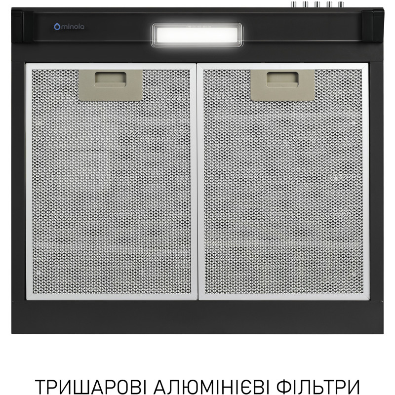 Витяжка Minola HPL 522 BL