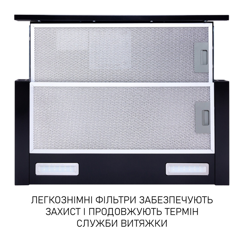 Витяжка Minola HTL 6215 BL 700 LED