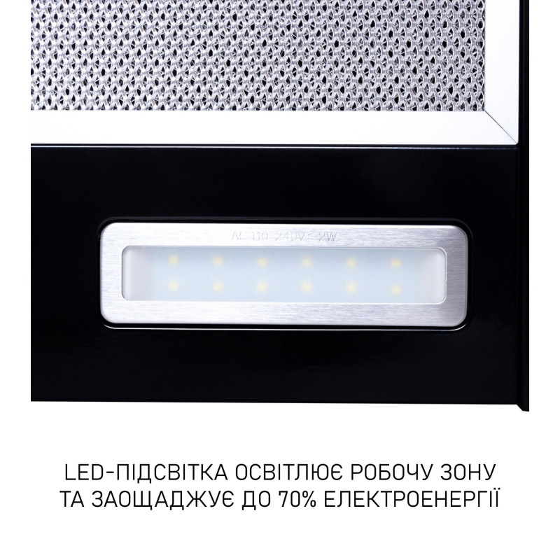 Витяжка Minola HTL 6215 BL 700 LED