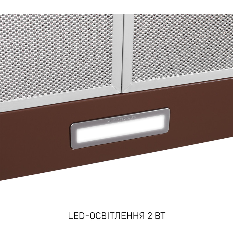 Витяжка Minola HK 5214 BR 700 LED